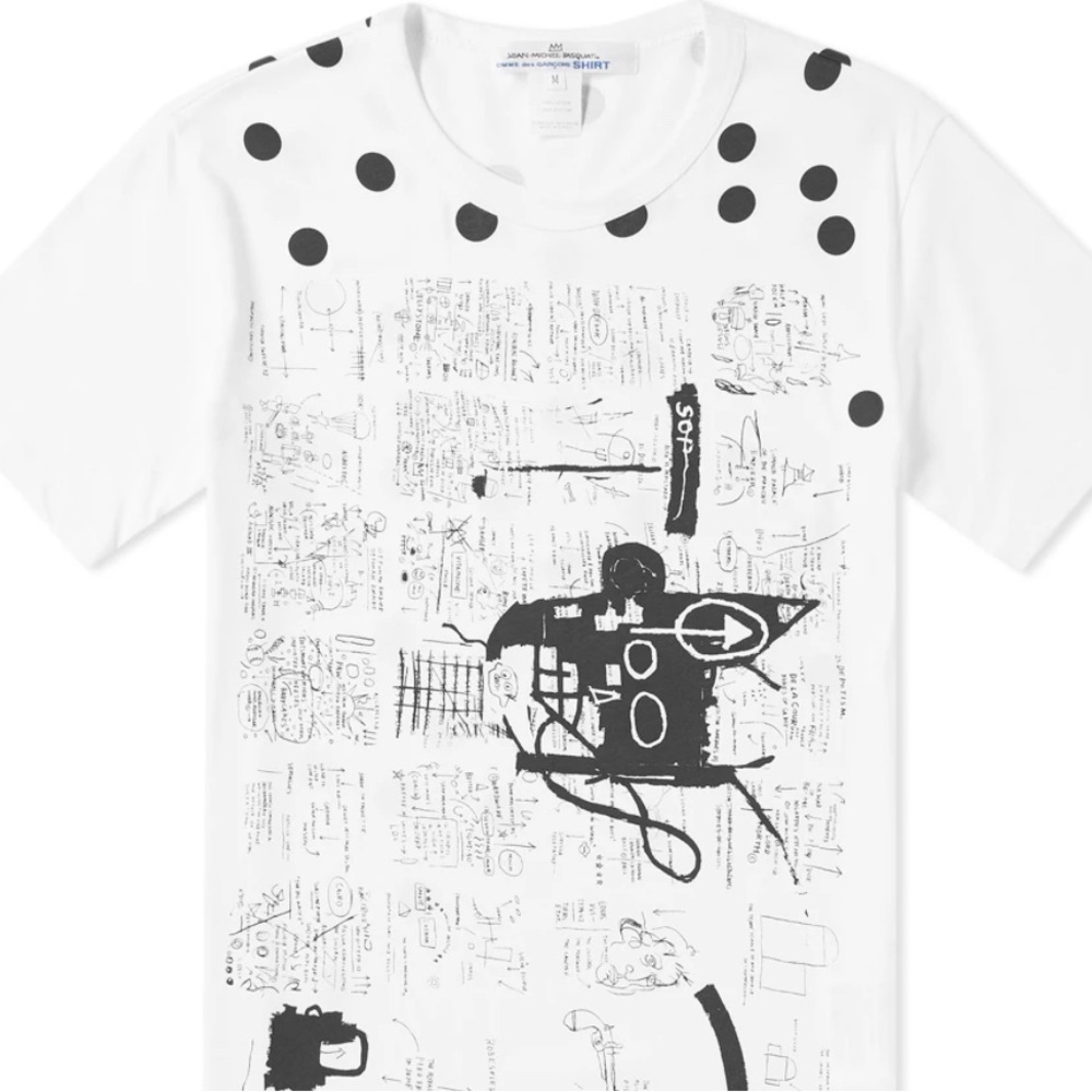 Comme Des Garçons x Basquiat Tshirt